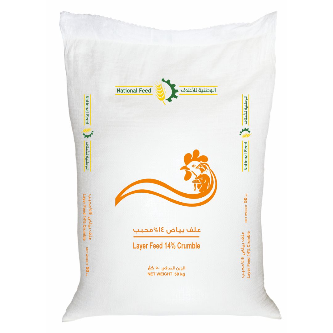 NF Layer 14% Crumble 50KG Bag
